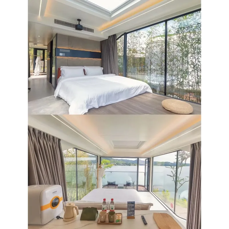 Customized Extendable Capsule House Space Prefabricated Capsule Container House Commercial Space Airship Pod - Image 5