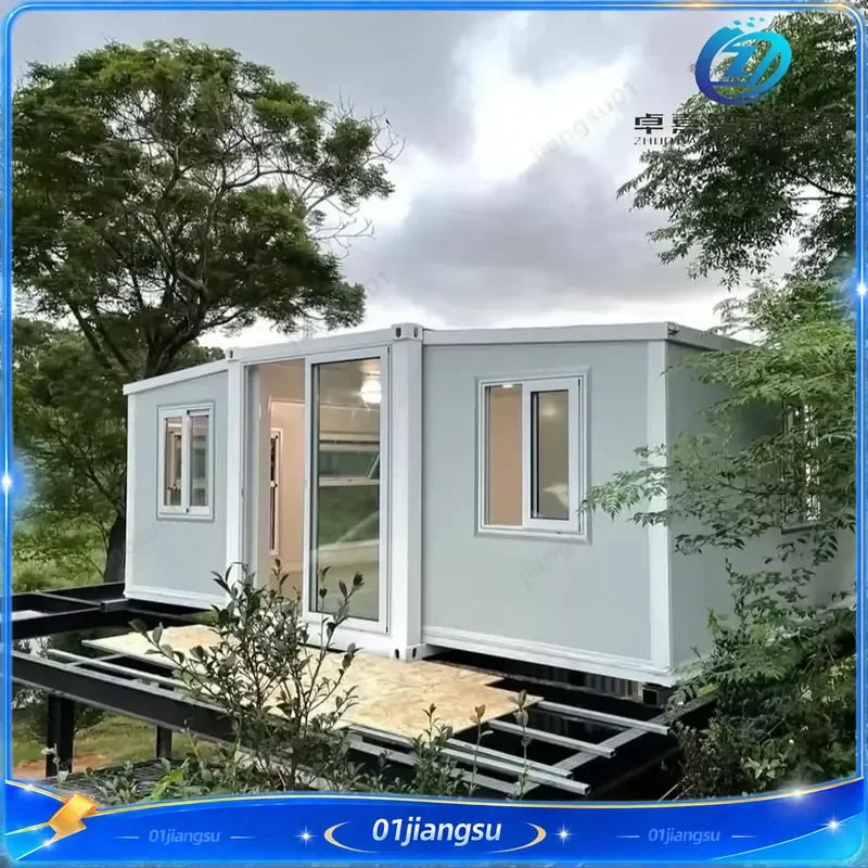 Outdoor Mobile Foldable Expandable Container House Dual Wing Portable Prefab Home Easy Assembly Modular Living Space Quick - Image 3
