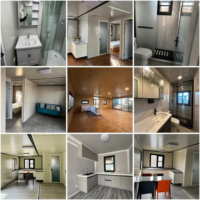 Custom Modern Luxury Expandable Container Prefabricated House with Kitchen Bedroom Folding Prefab Tiny Mobile House Homes Villa - Image 4