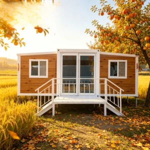 Modern Prefab Cabin Prefabricated Homes Hurricane Proof 3 Bedroom Modular Mobile House Fast Delivery of Container Houses