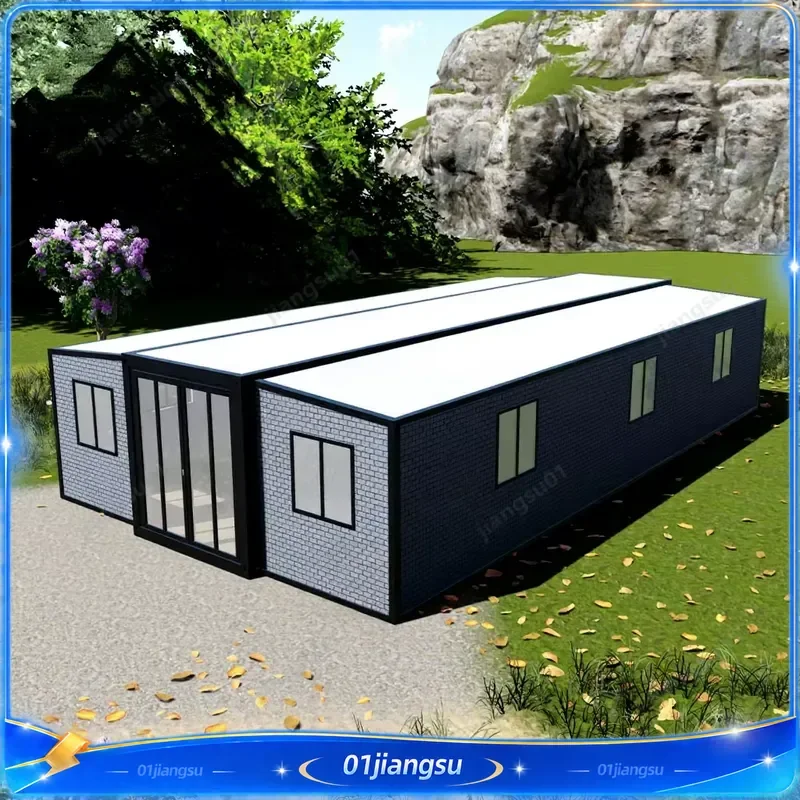Waterproof Expandable Container House 20ft 40ft Prefab Home 2 3 4 5 Bedroom Foldable Mobile House Portable Living Cabin - Image 3