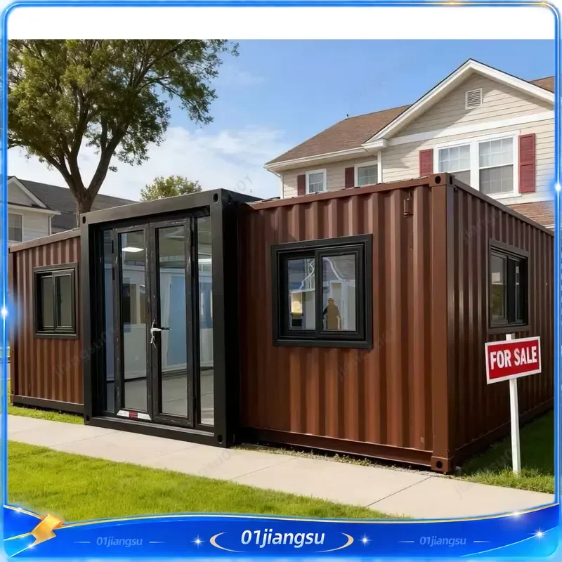 Luxury Foldable Container House 20ft 40ft Expandable Mobile Home 2 3 Bedroom Portable Prefab House with Kitchen Bathroom for - Image 4