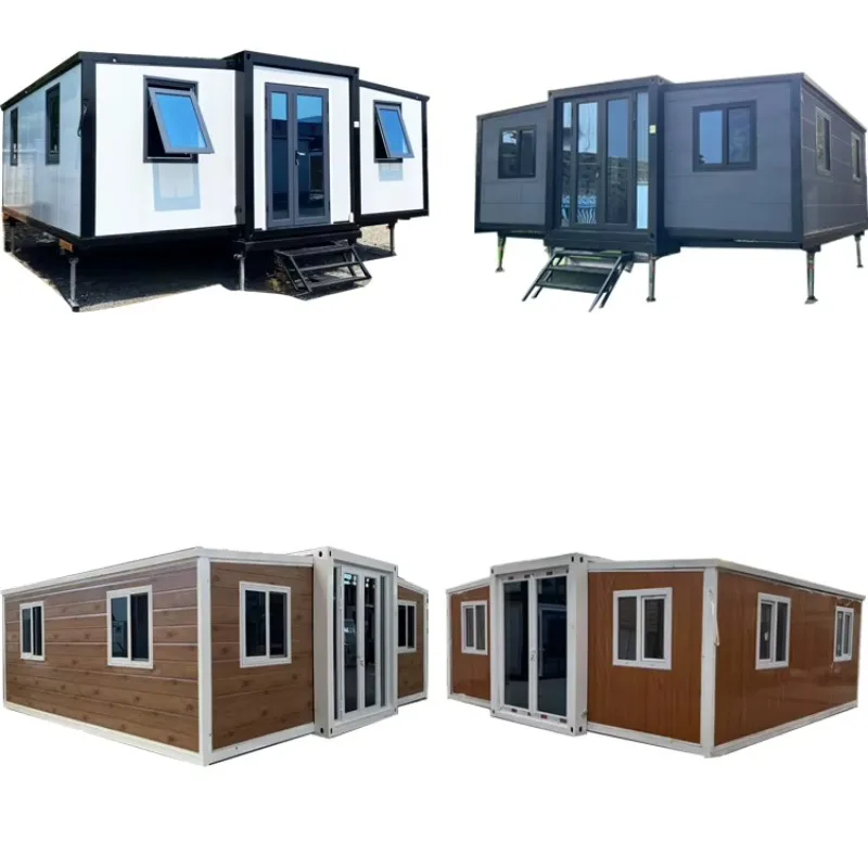 Custom Modern Luxury Expandable Container Prefabricated House with Kitchen Bedroom Folding Prefab Tiny Mobile House Homes Villa - Image 2
