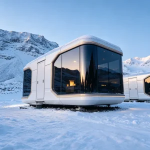 Customized Mobile Capsule House Garden Office Energy Saving Waterproof Structure Luxury Design Fast Delivery