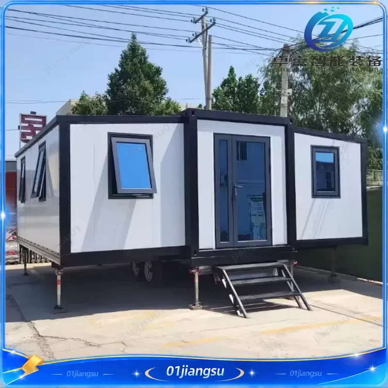 Customizable Mobile Container Home Office Outdoor Removable Tempered Glass Sunroom Prefab House Portable Living Space - Image 4