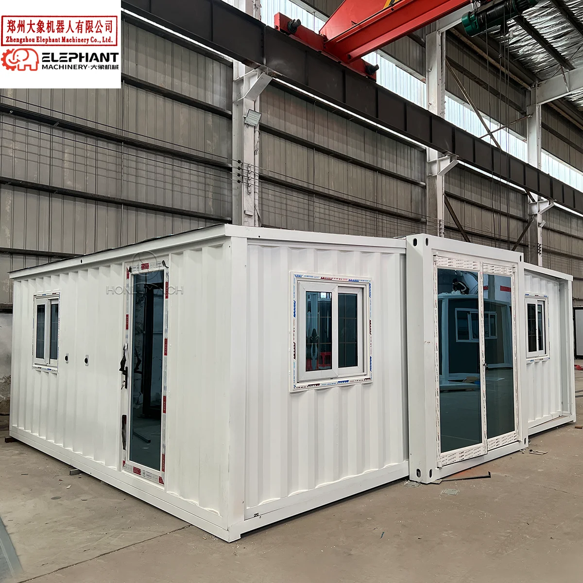 Customized 40Ft Luxury Modern Folding Expandable Prefabricated House 20Ft Hurricane Proof Insulated Movable Prefab Home With Fur - Image 2