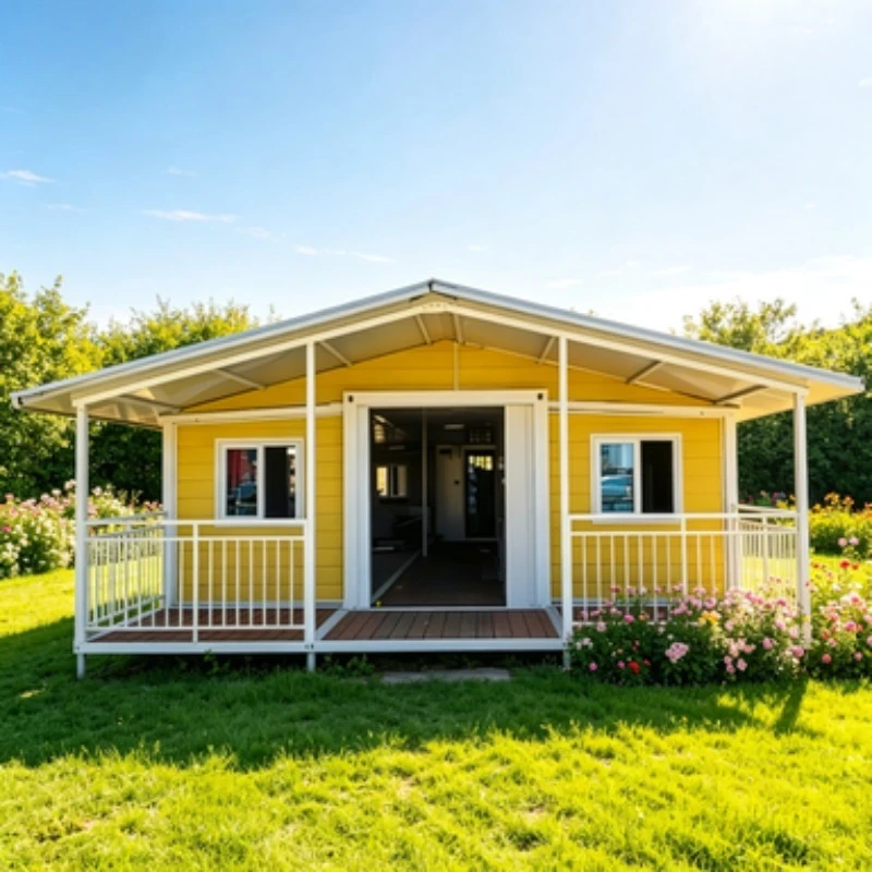 60ft Foldable Container House 1 Bedroom with Living Room for Mall Use A Folding Room with High-quality and Exquisite Appearance - Image 5