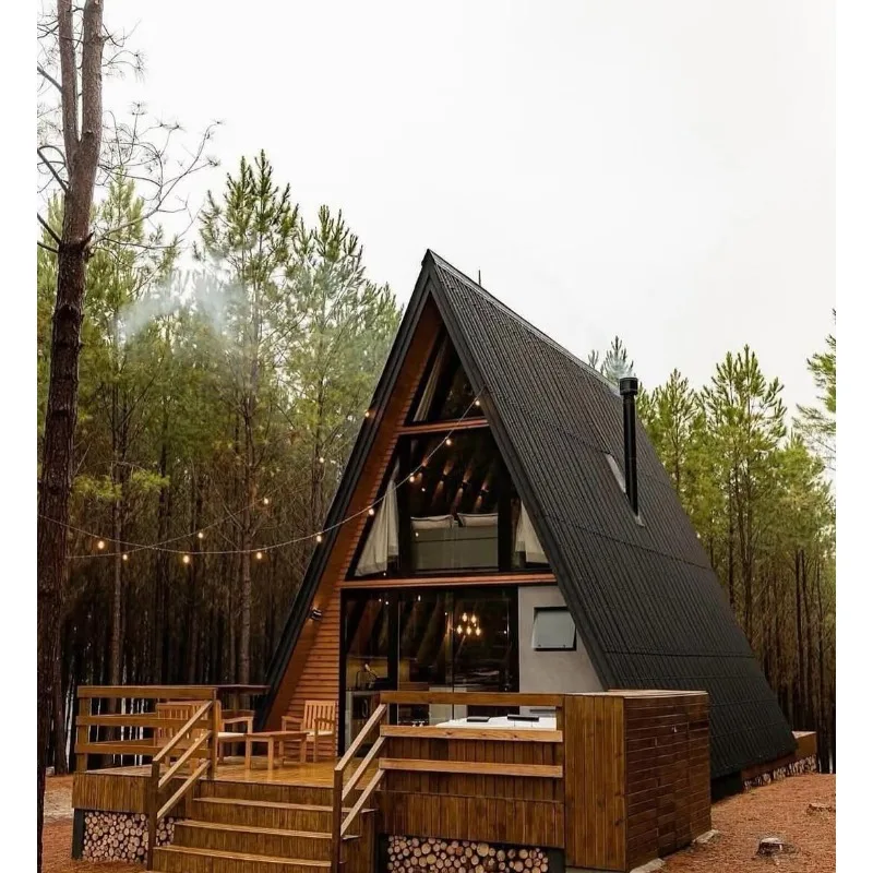 Movable Prefab Steel Container House – Luxurious 1-2 Bedroom Small Triangle Modern Design for Hotel & Comfortable Accommodation - Image 2