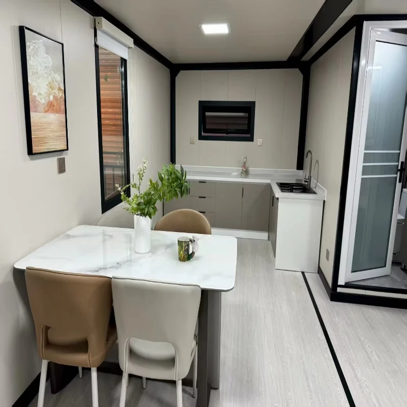 20FT 40FT Prefabricated Houses Tiny Home Prefab Expandable Container Houses 2 Bedroom with Toilet Prefab Homes Customized - Image 6