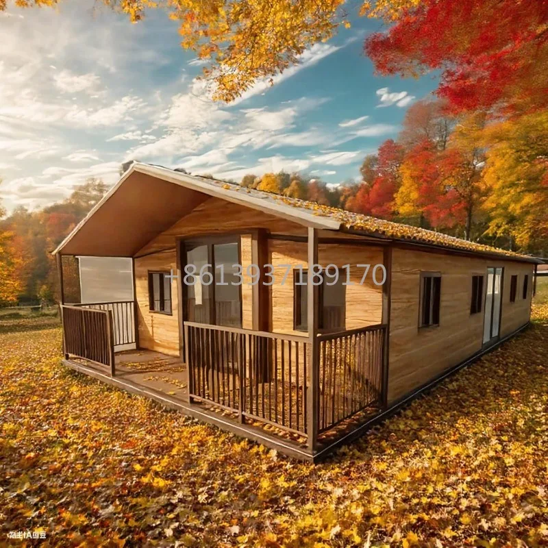 Modular Prefab Tiny House To Live in For Adults, Tiny Home with 2 Bedrooms, 1 Fully Equipped Bathroom & Kitchen Expandable 40ft - Image 2
