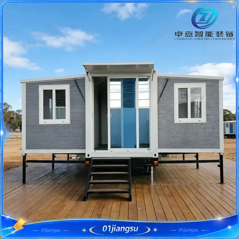 Outdoor Mobile Foldable Expandable Container House Dual Wing Portable Prefab Home Easy Assembly Modular Living Space Quick - Image 6