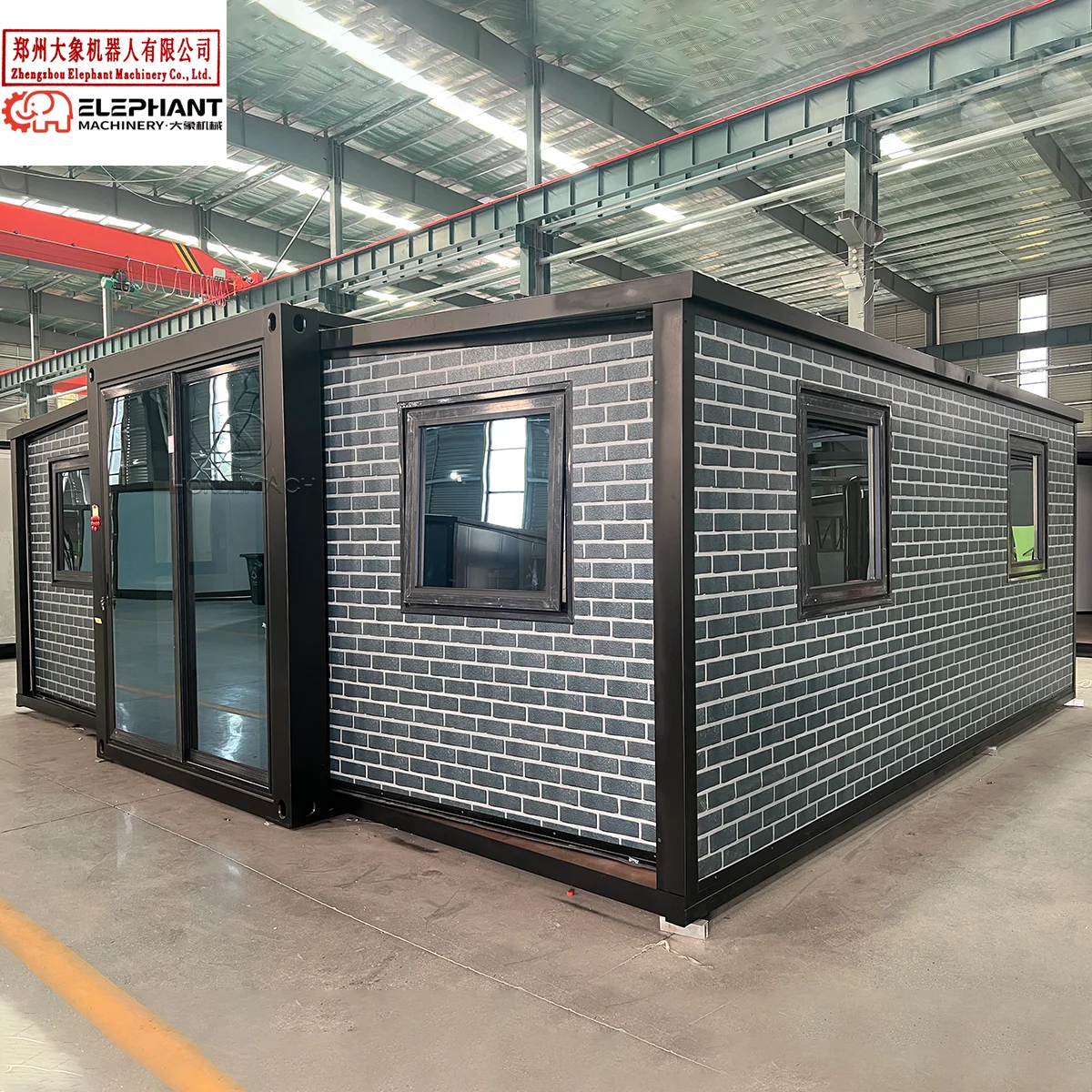 Customized 40Ft Luxury Modern Folding Expandable Prefabricated House 20Ft Hurricane Proof Insulated Movable Prefab Home With Fur - Image 4