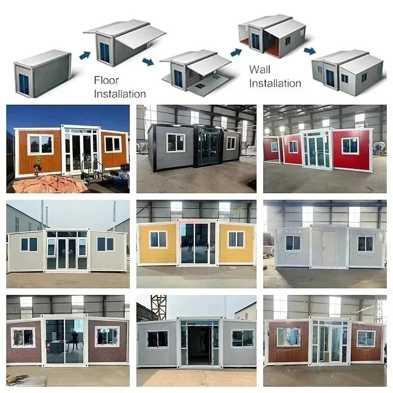High Quality Steel Frame Container House and Durable Mobile House 20ft 40ft 2 3 Bedrooms Soundproof Walls - Image 6