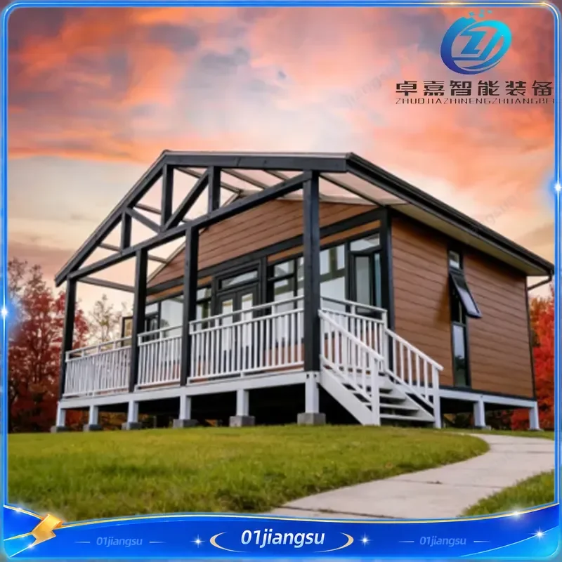 Customizable Mobile Container Home Office Outdoor Removable Tempered Glass Sunroom Prefab House Portable Living Space - Image 3