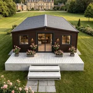 Prefabricated Home 20FT Folding 2 Bedroom Living Luxury Portable Mobile Modular Prefab Expandable Container House Tiny Home