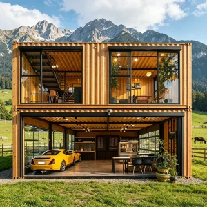 Customized Hot Sale Prefabricated Living Expandable Container House 2 3 4 5 Bedroom Prefab Price Modular Home Granny Flat