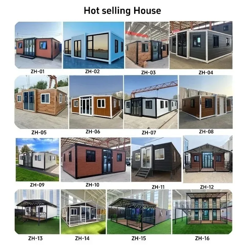 40Ft Prefab Fold House Fold Out Tiny House solid steel cabin for breeding farm construction site daily living - Image 6