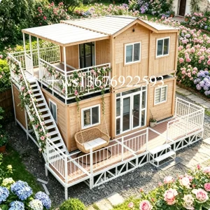 Customized Folding House Container Expandable 123 Bedrooms 40ft 30ft 20ft Option Prefab Mobile Home For Hotel Office Villa