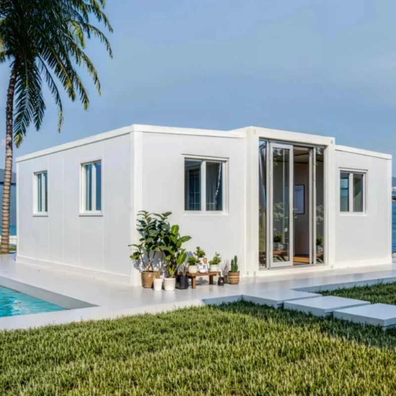Portable House 2 3 Bedrooms Casa Prefabricated Prefab Expandable Container Houses Folding Maison Mobile Tiny Home Office