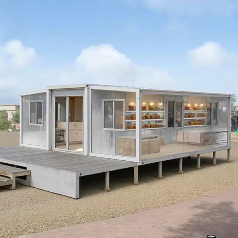 High Quality Steel Frame Container House and Durable Mobile House 20ft 40ft 2 3 Bedrooms Soundproof Walls - Image 2